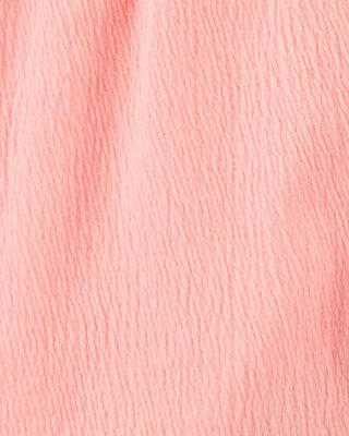 Product image 2 of Kid 2-Piece Crinkle Jersey Tank & Short Set - Coral