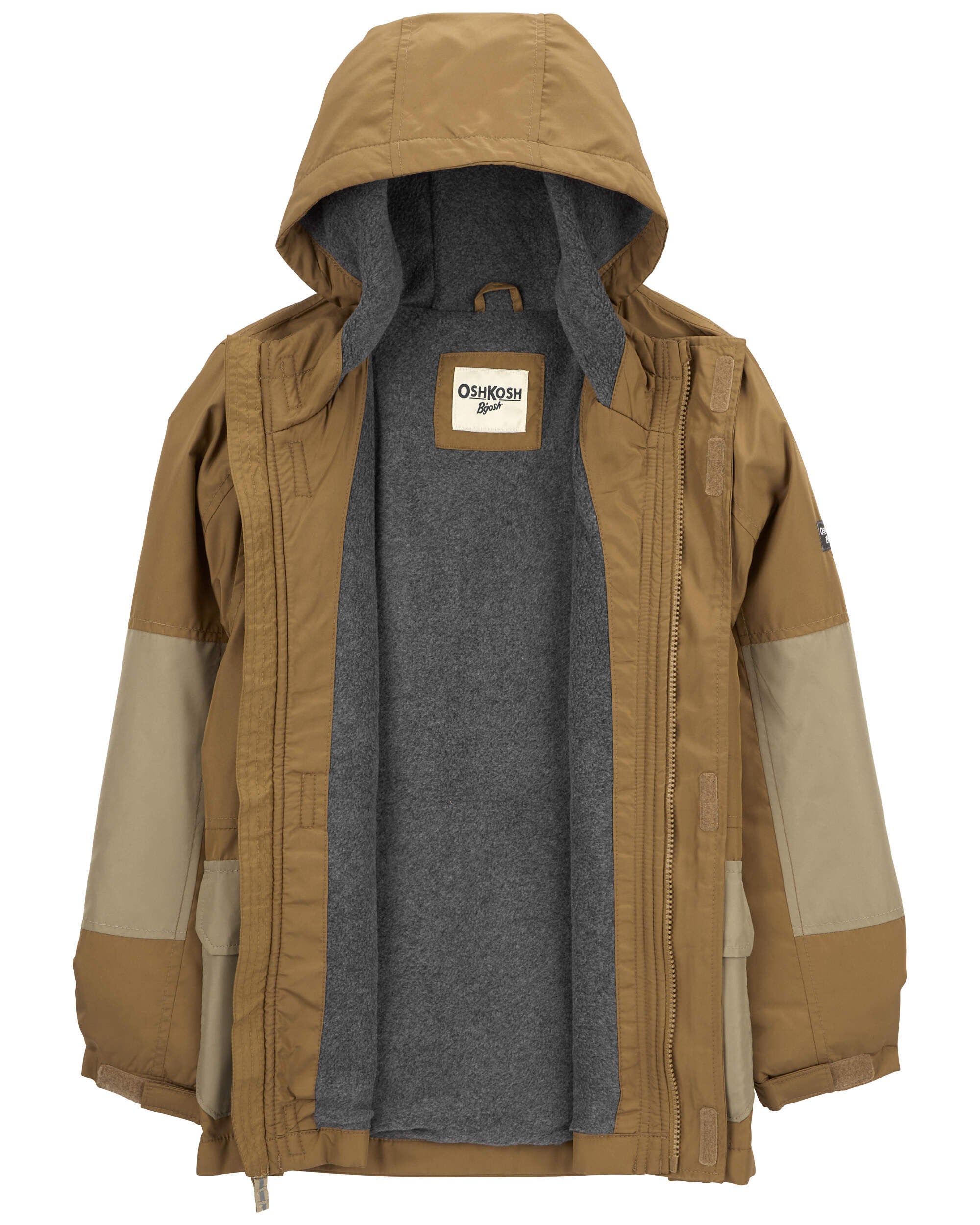 Kid Fleece Lined Midweight Utility Jacket OshKosh Carter s