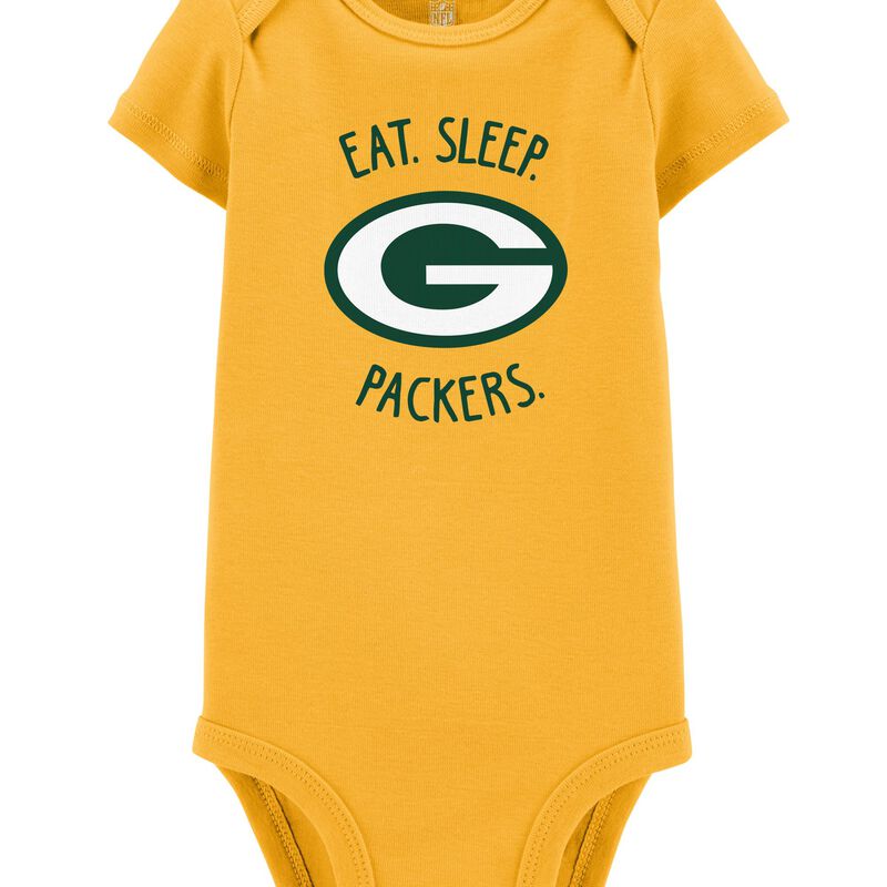 Baby Packers Yellow Nfl Green Bay Packers Bodysuit Carters Com