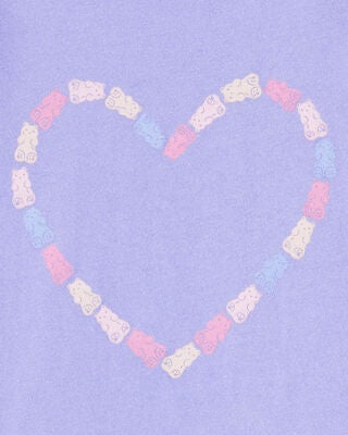 Product image 2 of Toddler Gummy Bear Heart Graphic Tee
