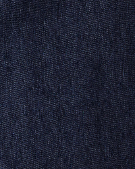 Product image 3 of Girls Denim Wide-Leg Jeans - Blue