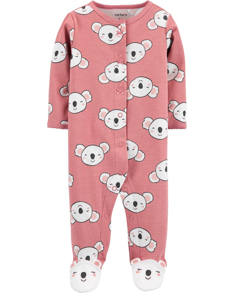 Koala Snap Up Cotton Sleep Play Carters Com