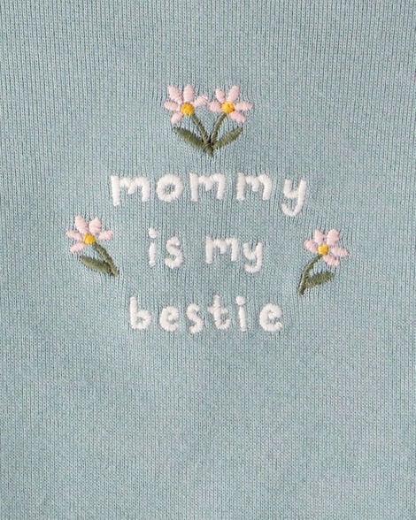 Baby Girl 2-Piece Butterfly Long-Sleeve Bodysuit & Pant Set - Grey