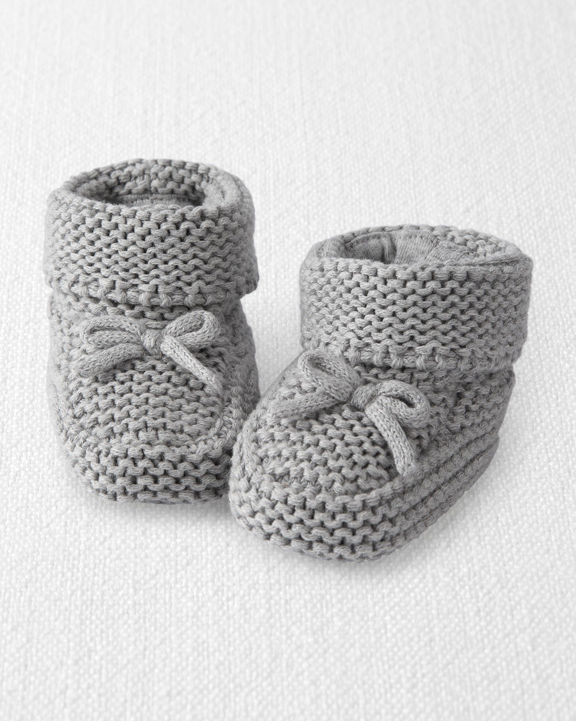 Chunky Knit Booties