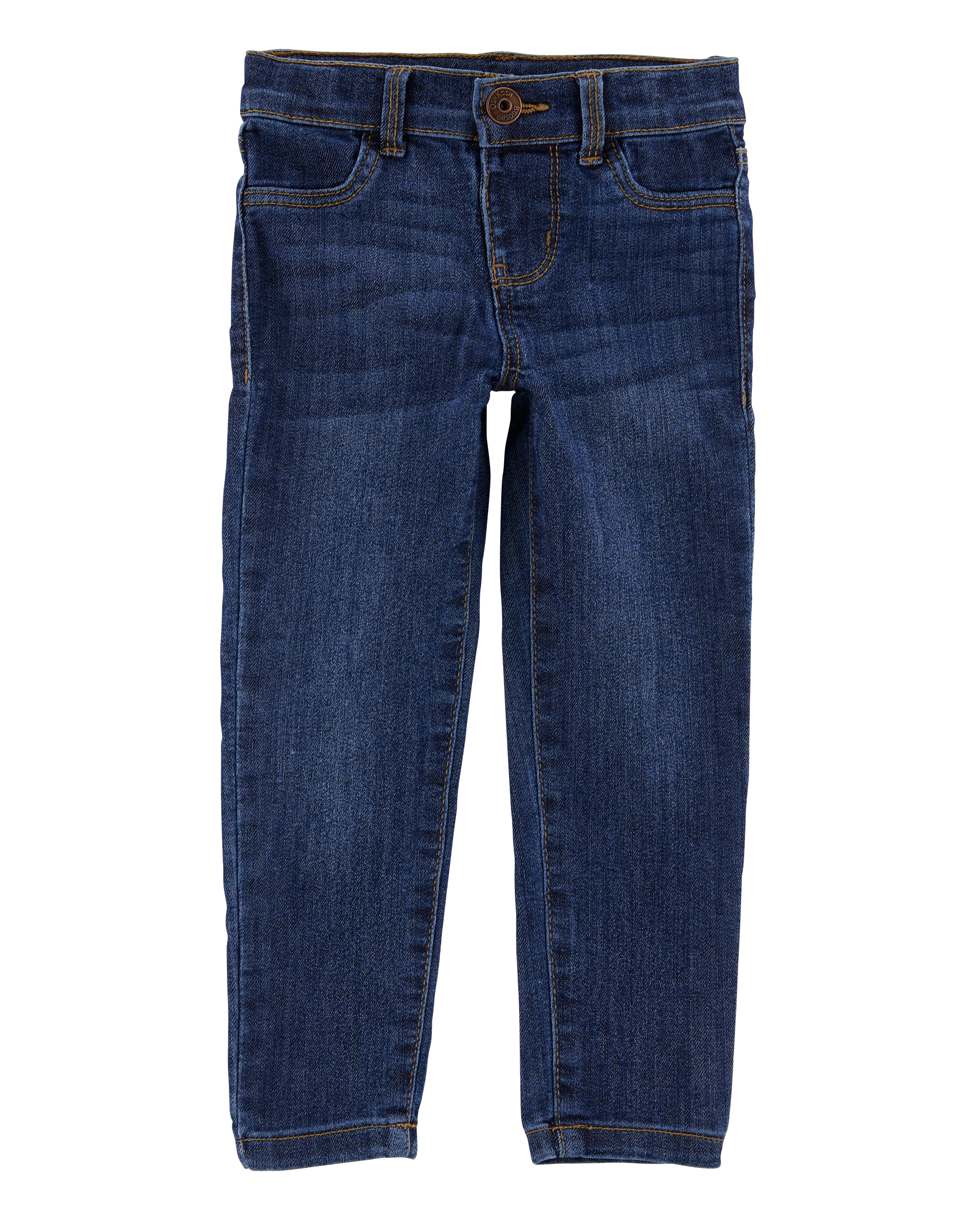 Toddler Dark Blue Wash Super Skinny-Leg Jeans