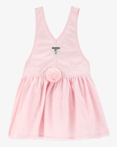  Product image 2 of Baby Bunny Glitter Jumper Dress - Pink