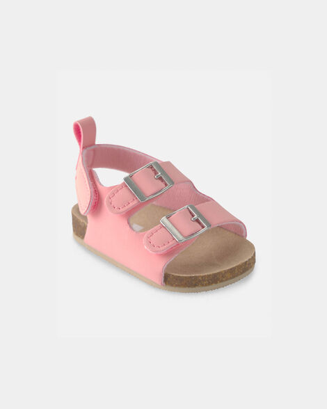 baby girl sandals - pink
