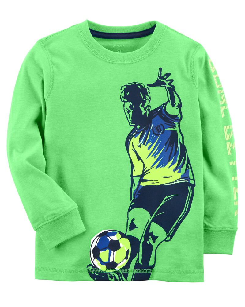 Neon Soccer Jersey Tee Carters Com