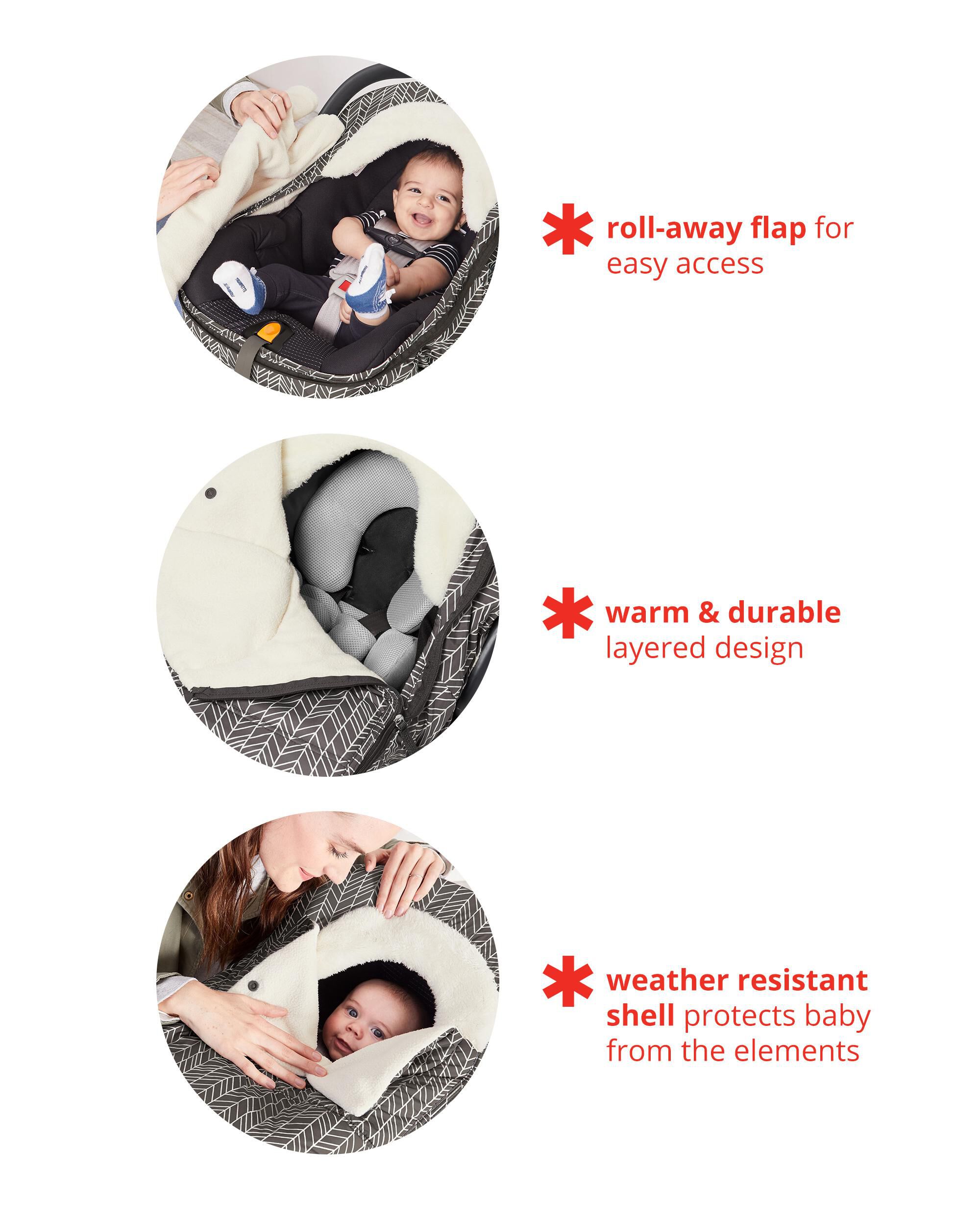 Skip hop car seat cover black on sale