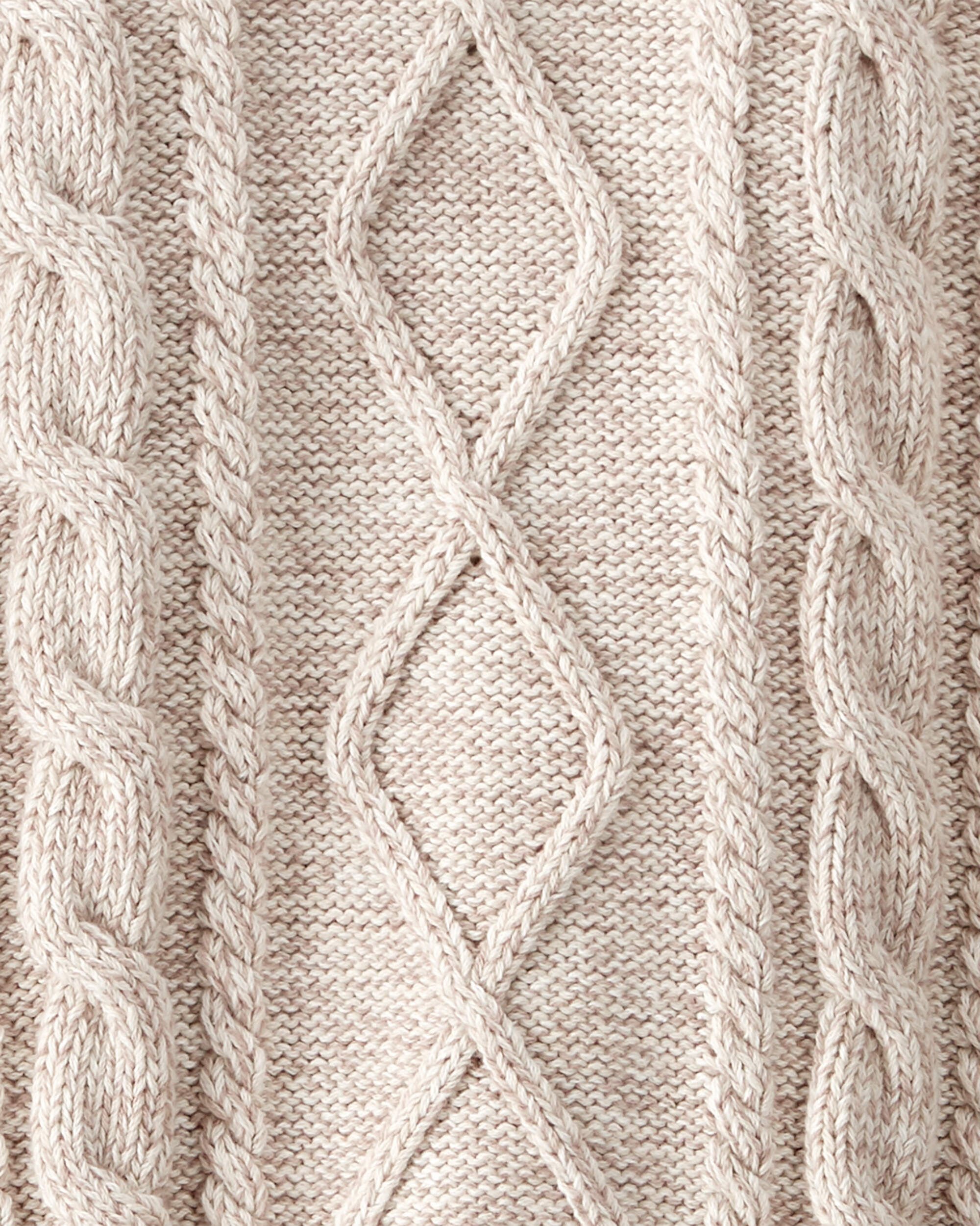 【SATIIIZ】Ote Recycle Cable Knit Long Sleeve Cable Knit Sweater | Gap Factory