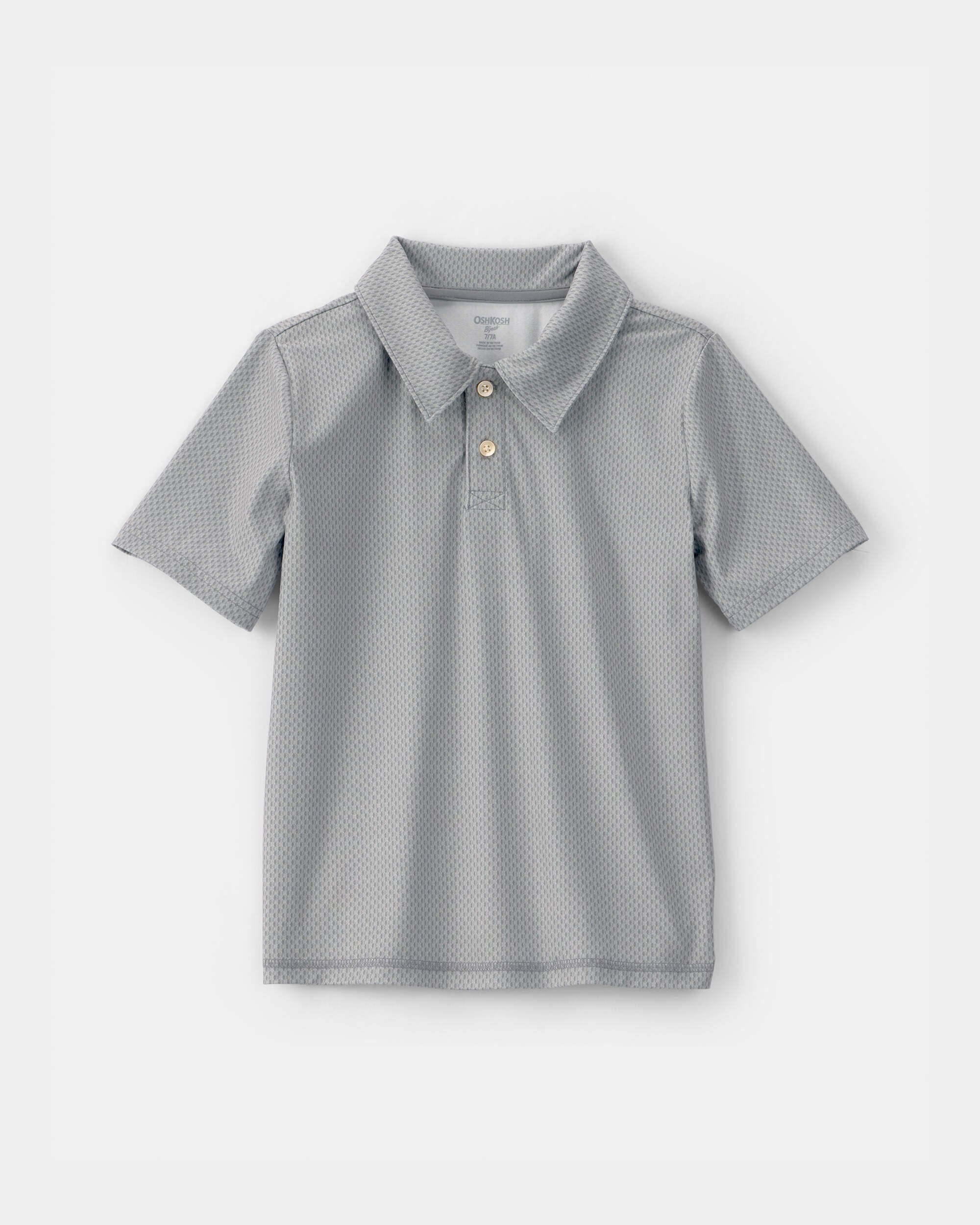 OshKosh Bgosh Boys Active Polo Shirt 10 Grey 9$
