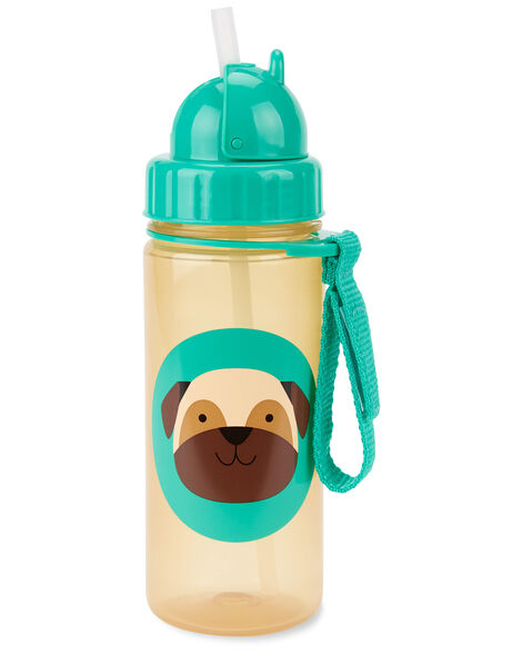 Product image 1 of ZOO Straw Bottle - 13 oz - Pug