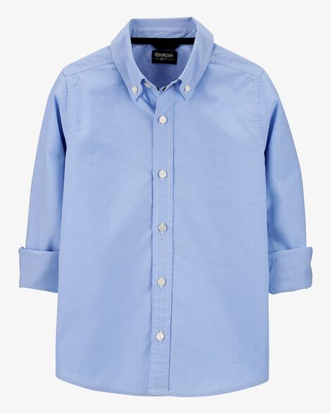 Kid Uniform Button-Front Shirt