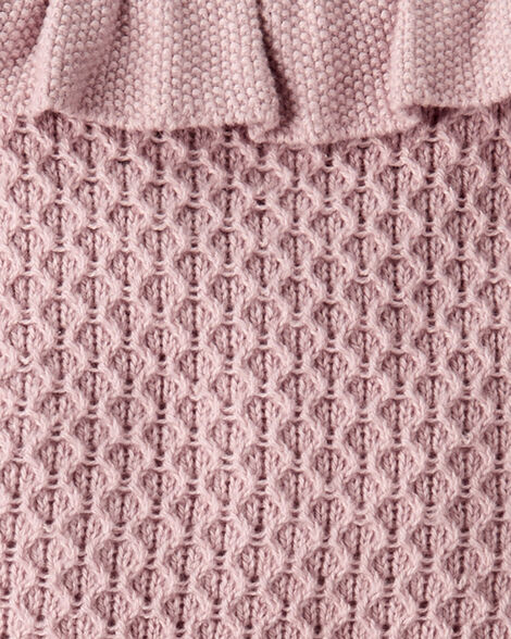  Product image 3 of Baby 2-Piece Organic Cotton Crochet Knit Set