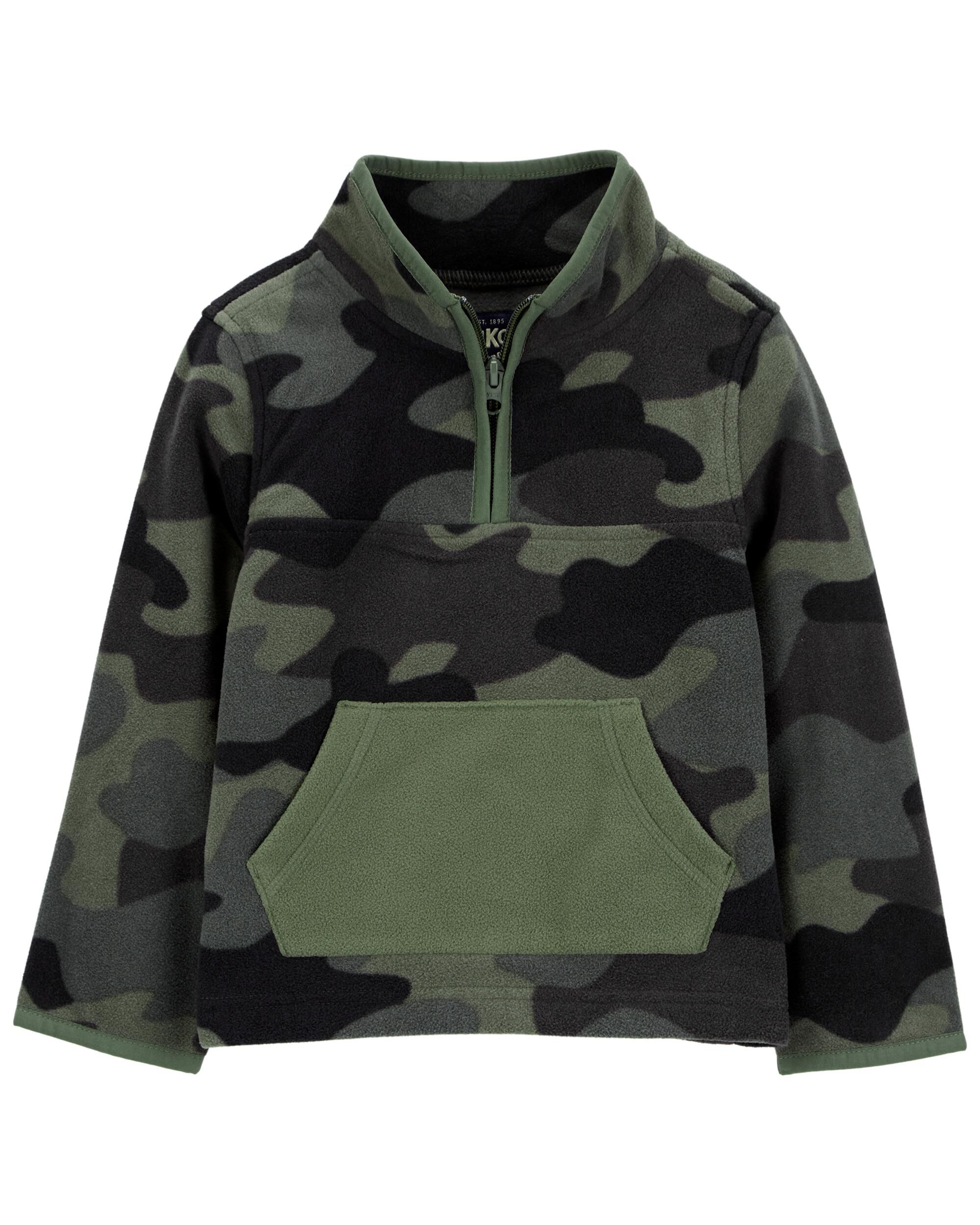 Toddler camo sweatshirt top
