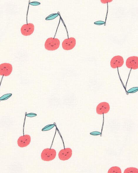 Product image 3 of Kid 4-Piece Cherry Cotton Pajamas