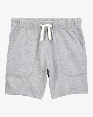 Product image 1 of Boys Pull-On French Terry Shorts - Grey