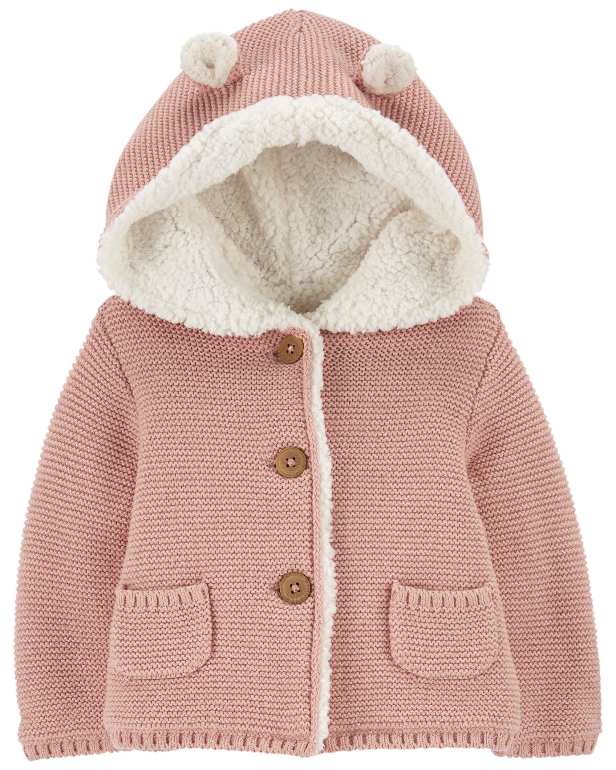 Baby Sherpa Lined Hooded Jacket