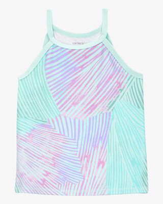 Product image 1 of Kid Tie-Dye Print Sleeveless Tank - Blue