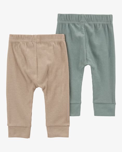 Product image 2 of Baby 2-Pack Pull-On Drop Needle Pants