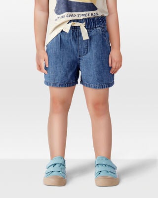 Product image 2 of Toddler Organic Cotton Chambray Shorts