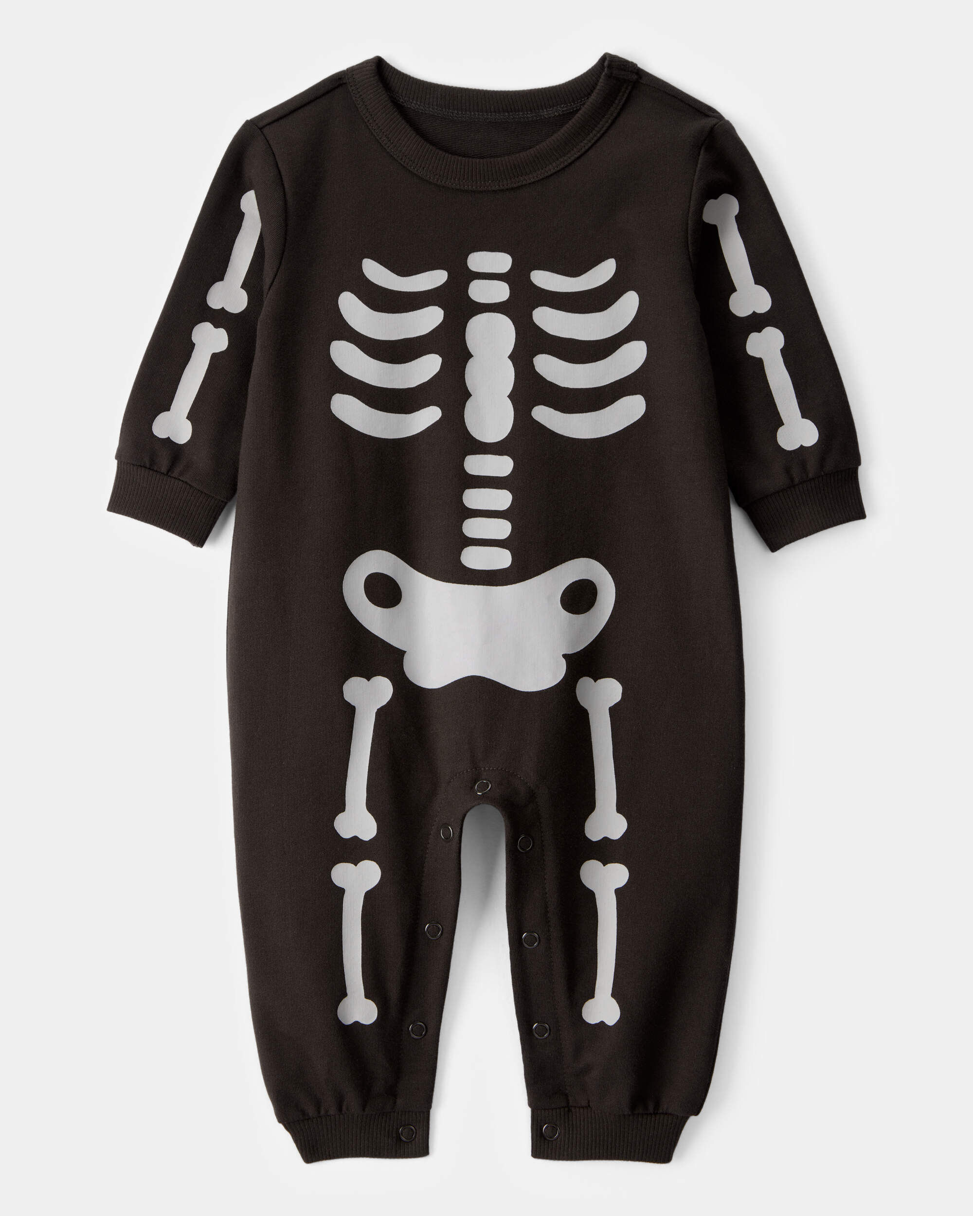 Baby Organic Cotton Sleep & Play Pajamas in Spooky Creatures