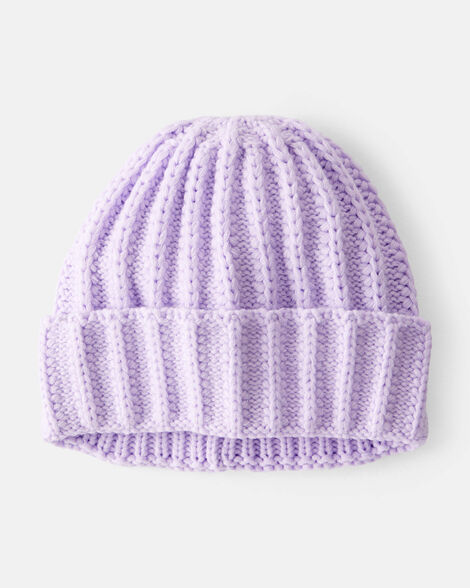 baby beanie - lavender