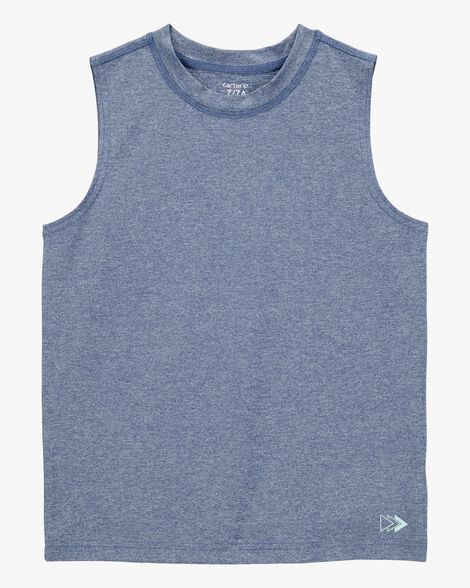  Product image 1 of Kid Active Muscle Tank - Blue