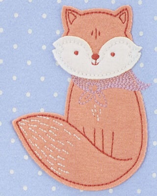 Product image 2 of Baby 1-Piece Fox 100% Snug Fit Cotton Footie Pajamas