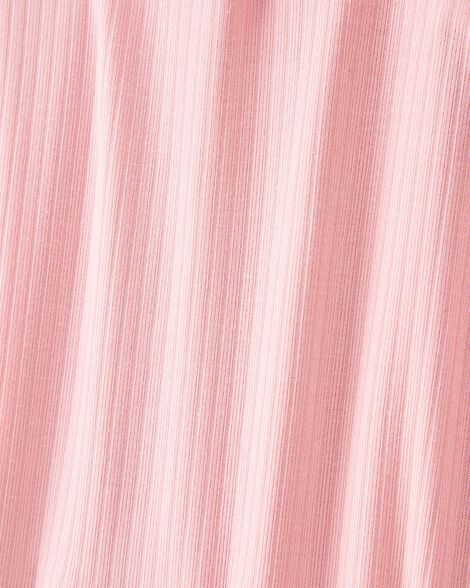  Product image 3 of Baby Solid 2-Way Zip PurelySoft Sleep & Play Pajamas - Pink
