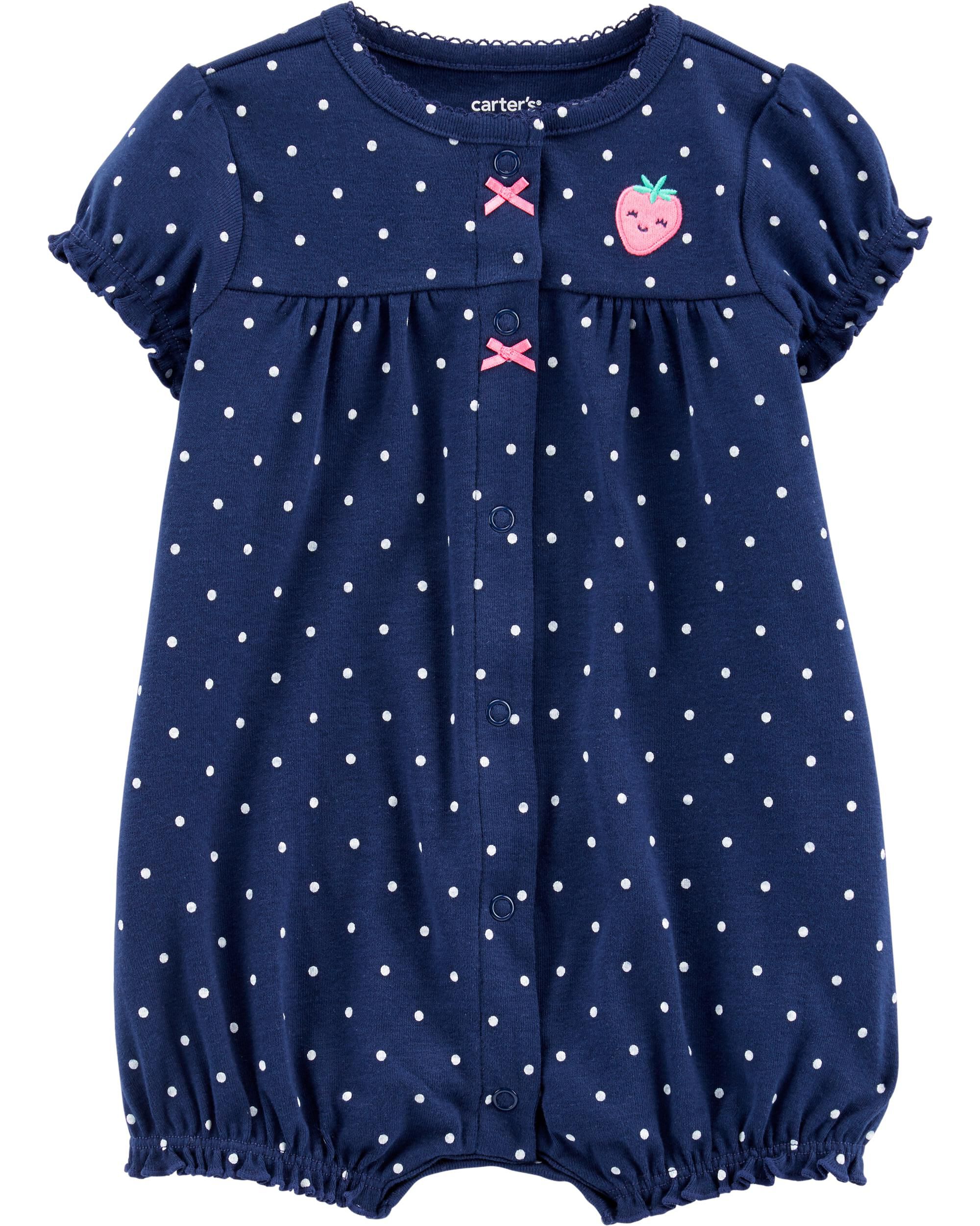 carters girls rompers