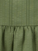 Green - Toddler Seersucker Woven Dress, Selected