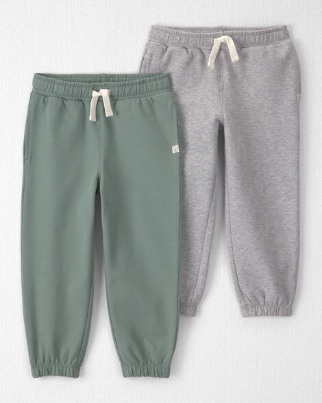 Toddler 2-Pack Organic Cotton French Terry Joggers