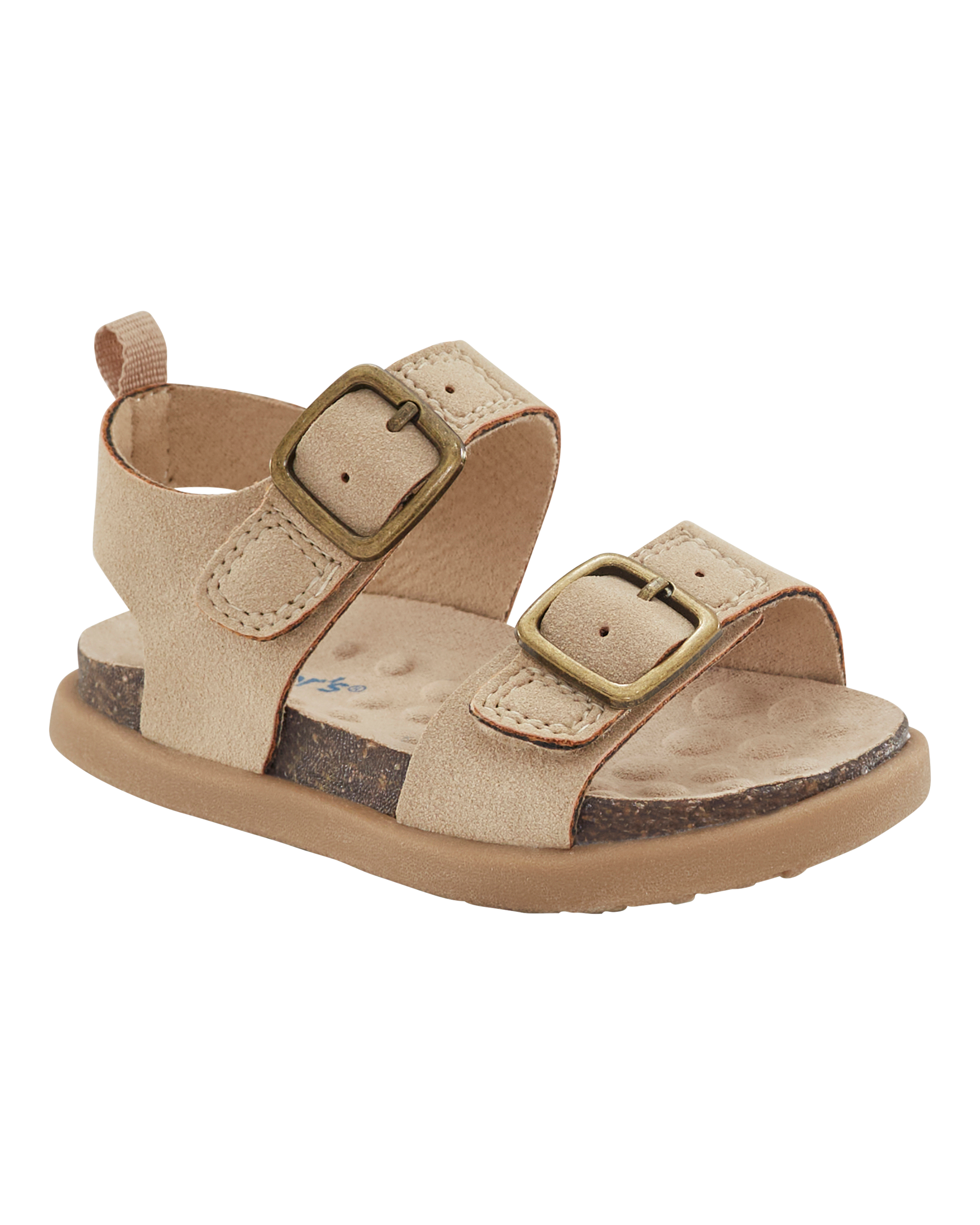 Baby Every Step® First Walker Faux Cork Sandals - Beige