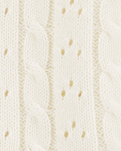  Product image 2 of Baby Pointelle Button-Front Sweater Knit Cardigan