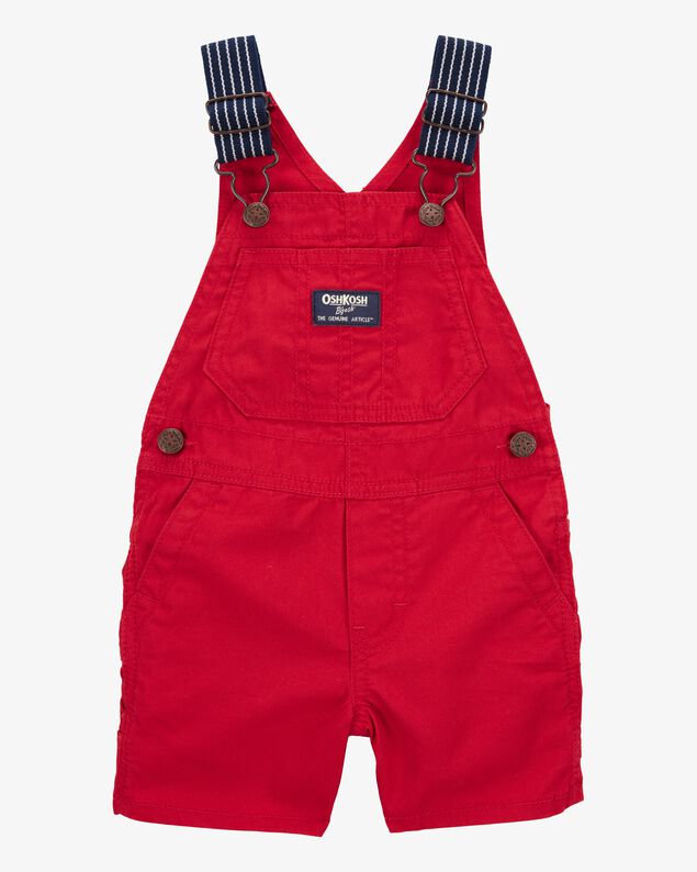 Product image 1 of Baby Woven Shortalls - Red