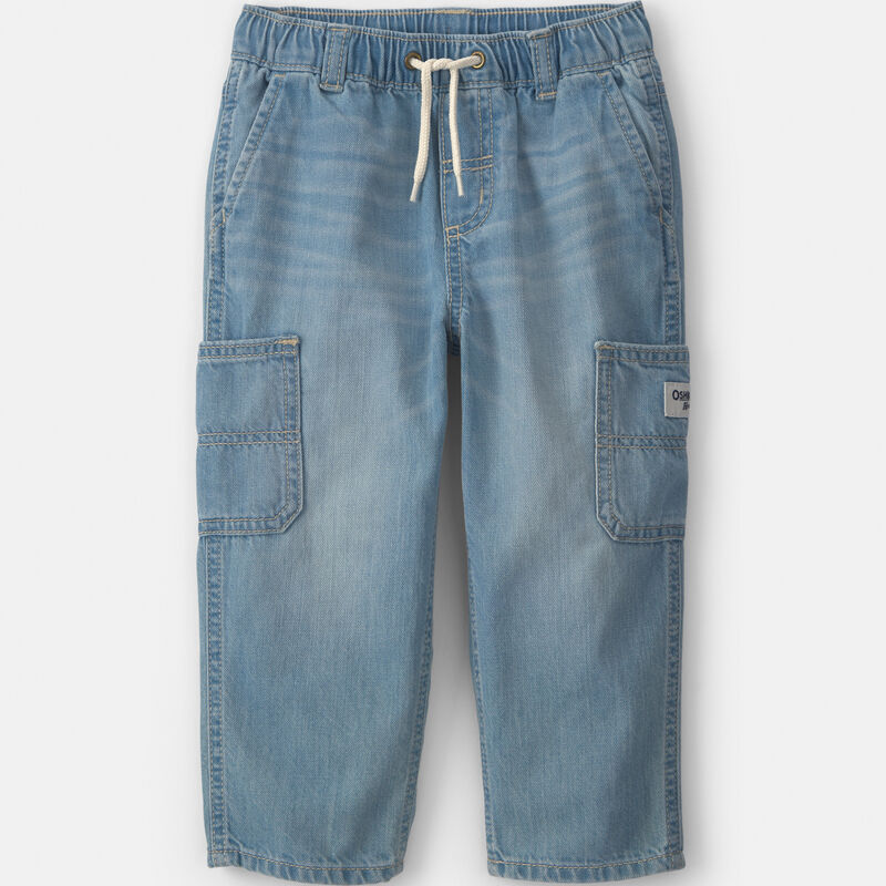 Toddler Boy Wide-Leg Carpenter Jeans - Medium Wash