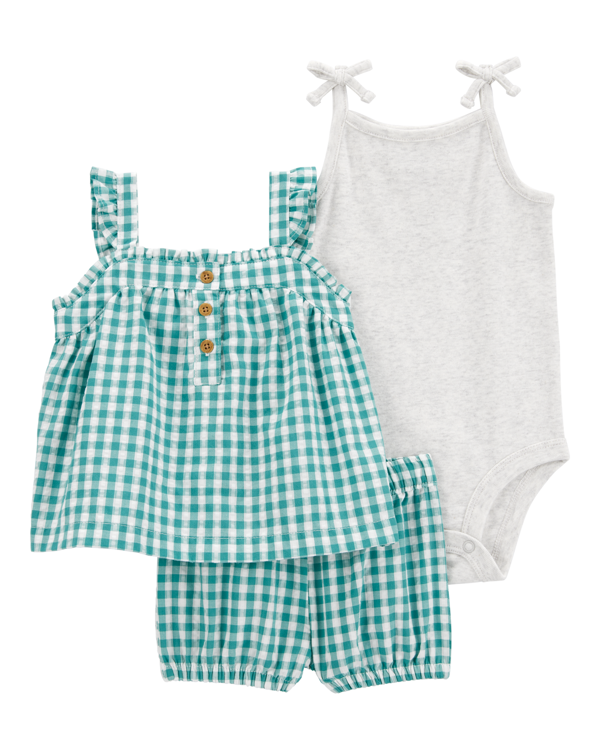 ワンピース andmary Khy check set ANDMARY】Khy check set