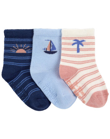 Baby 3-Pack Vacation Booties