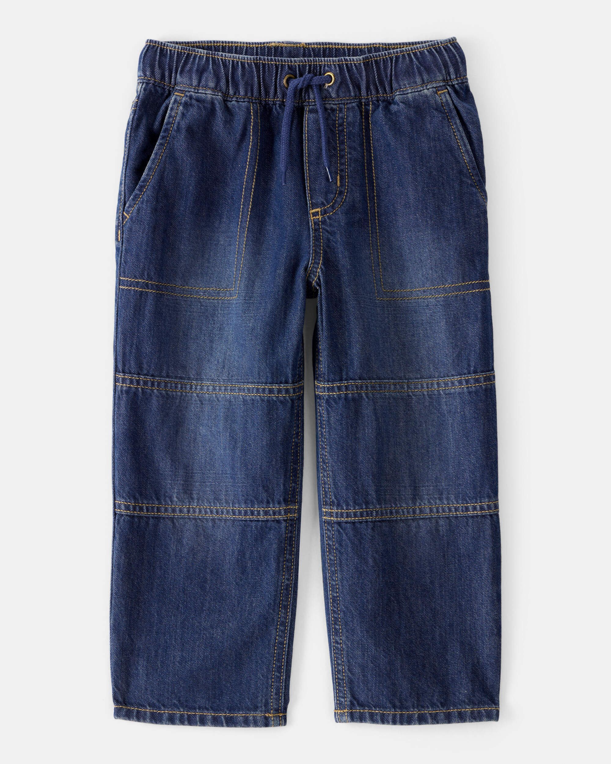 Toddler Boy Denim Pull-On Jeans - Medium Wash
