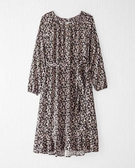  Product image 5 of Adult Women's Maternity Floral Button-Front Relaxed Fit Dress