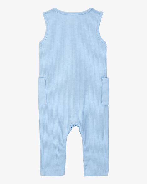 Product image 2 of Baby 2-Piece Jumpsuit & Sock Set - Blue