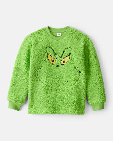 boys christmas dr. seuss™ the grinch pullover sweatshirt - green