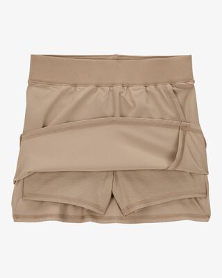 Product image 2 of Kid Poplin Stretch Uniform Skort - Khaki