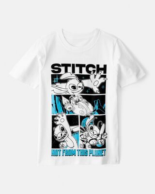 Product image 1 of Kid Disney© Lilo & Stitch Short-Sleeve Graphic Tee - White