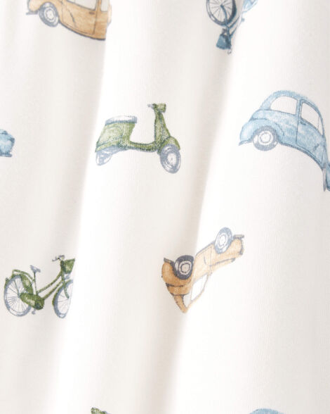  Product image 3 of Baby 2-Way Zip Cars PurelySoft Wearable Blanket - Ivory