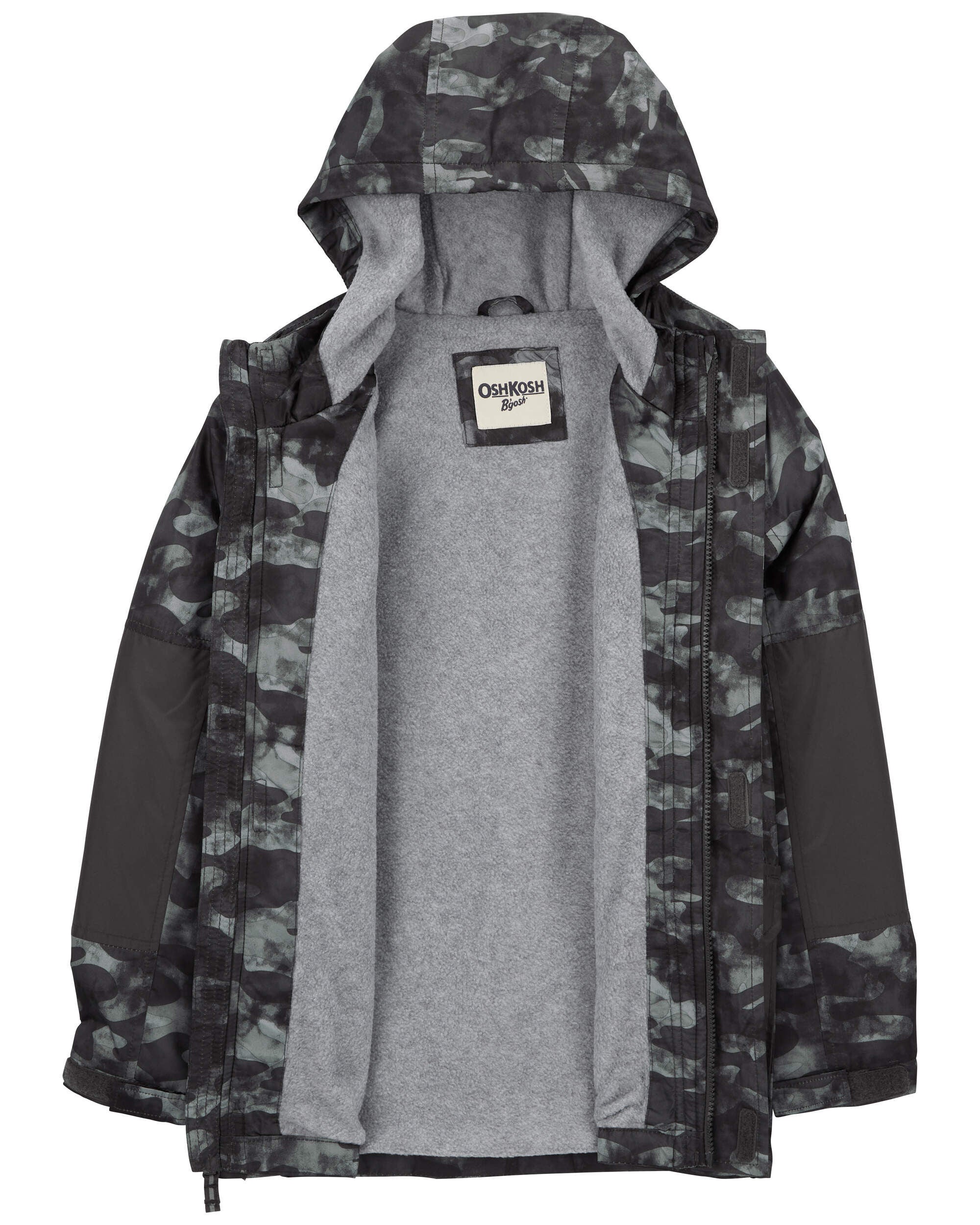 Camo print winter jacket online