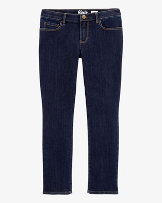 Product image 1 of Kid Dark Wash Plus-Fit Super Skinny-Leg Jeans 