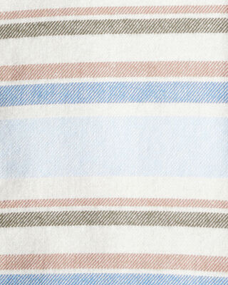 Product image 2 of Toddler Boy Striped Cotton Long-Sleeve Button-Down Shirt