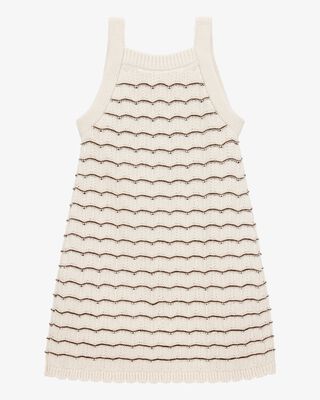 Product image 2 of Toddler Striped Crotchet Knit Tank Dress